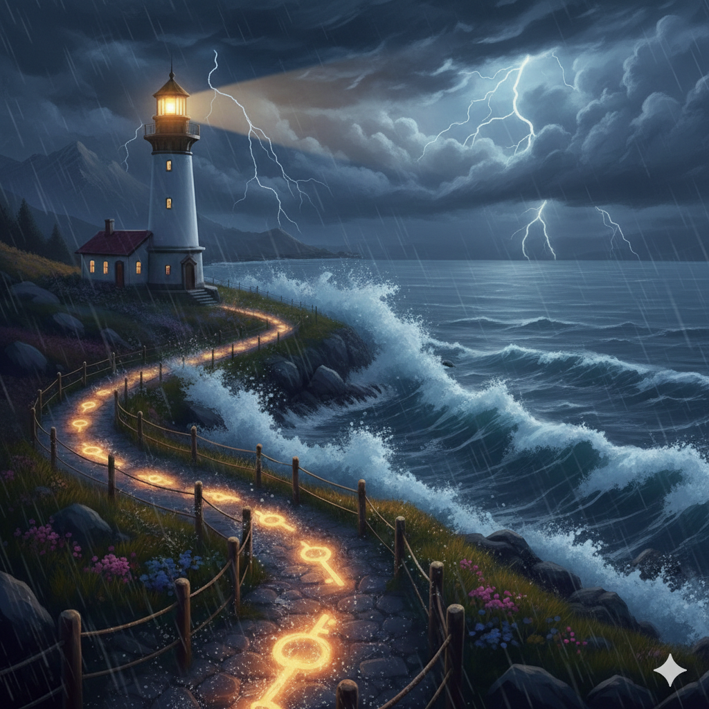 Le Phare des Mots dans la tempête